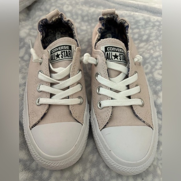 Converse All Star Shoreline Light Pink Canvas Sneaker 7 - Picture 1 of 7